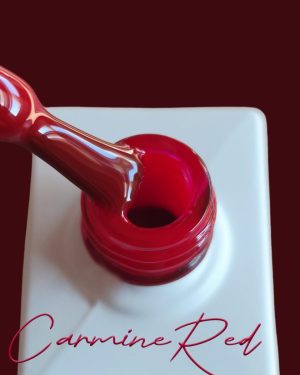 Carmine Red Gel Polish