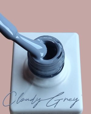 Cloudy Grey Gel Polish