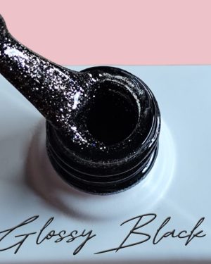 Glossy Black Gel Polish ( 24)