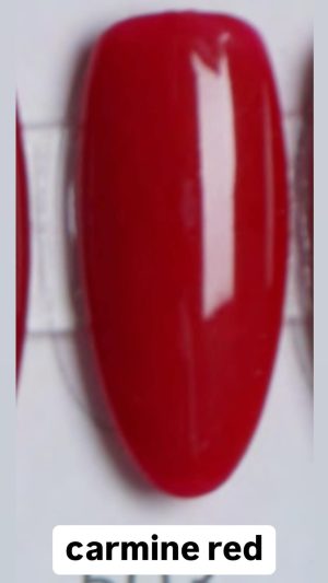 Carmine Red Gel Polish