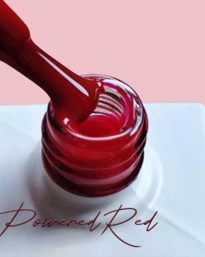 Powered Red Gel Polish